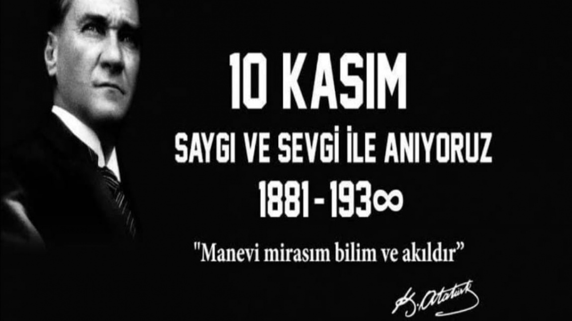 10 Kasım 2021 Atatürk'ü Anma Programı